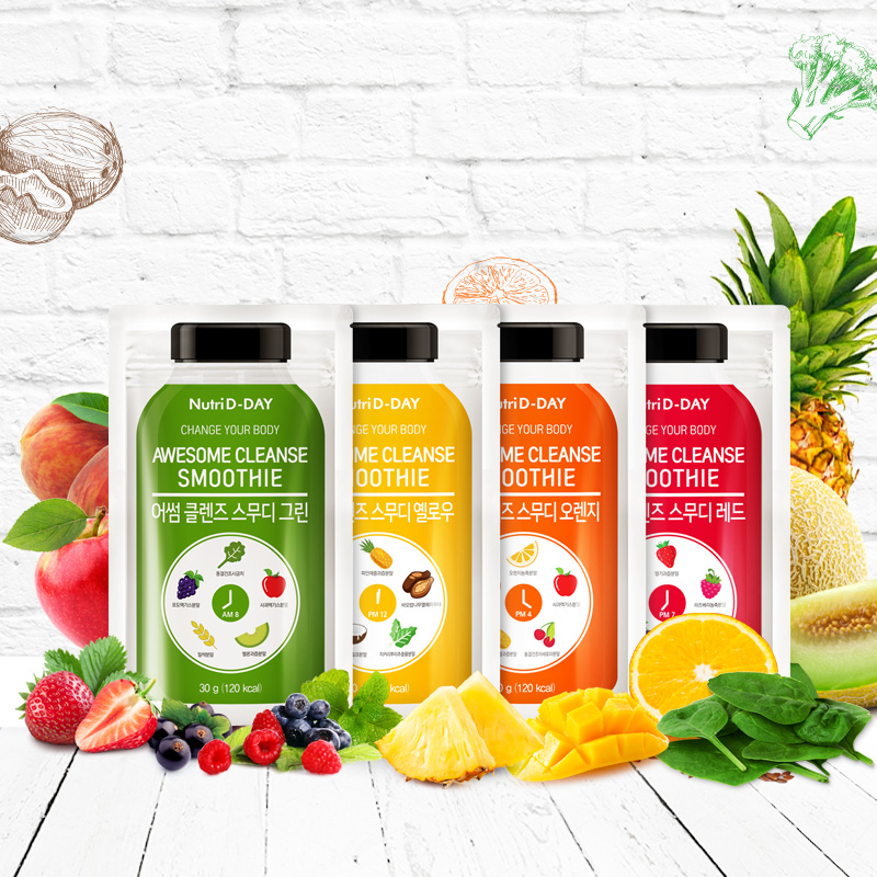 Awesome Cleanse Smoothie 7 Boxes (28 Packs)