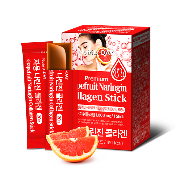 Premium Grapefruit Naringin Collagen Stick 15Bags