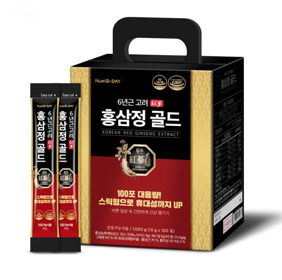 6-year-old Korean Red Ginseng Red Ginseng Tablet Gold 100 Po...