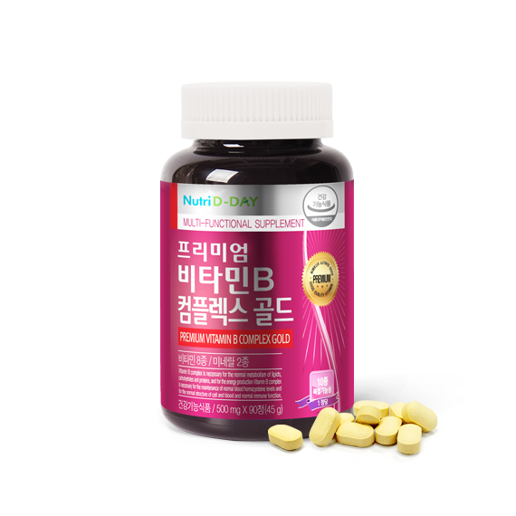 Premium Vitamin B Complex Gold 90 Tablets