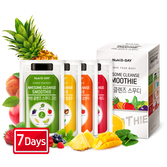 Awesome Cleanse Smoothie 7 Boxes (28 Packs)