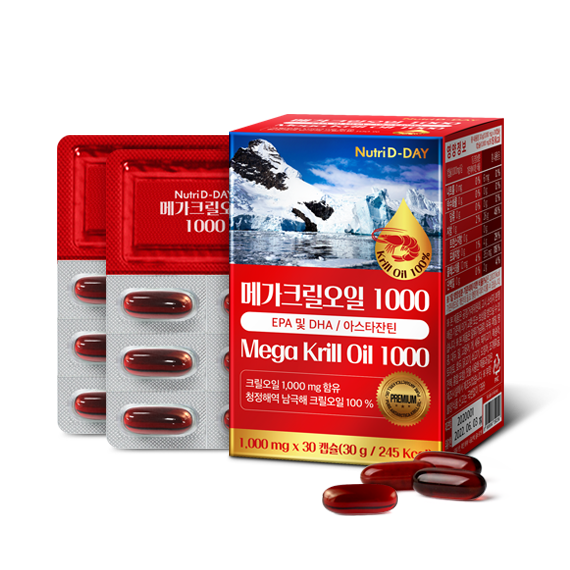 Mega Krill Oil 1000 30 Capsules